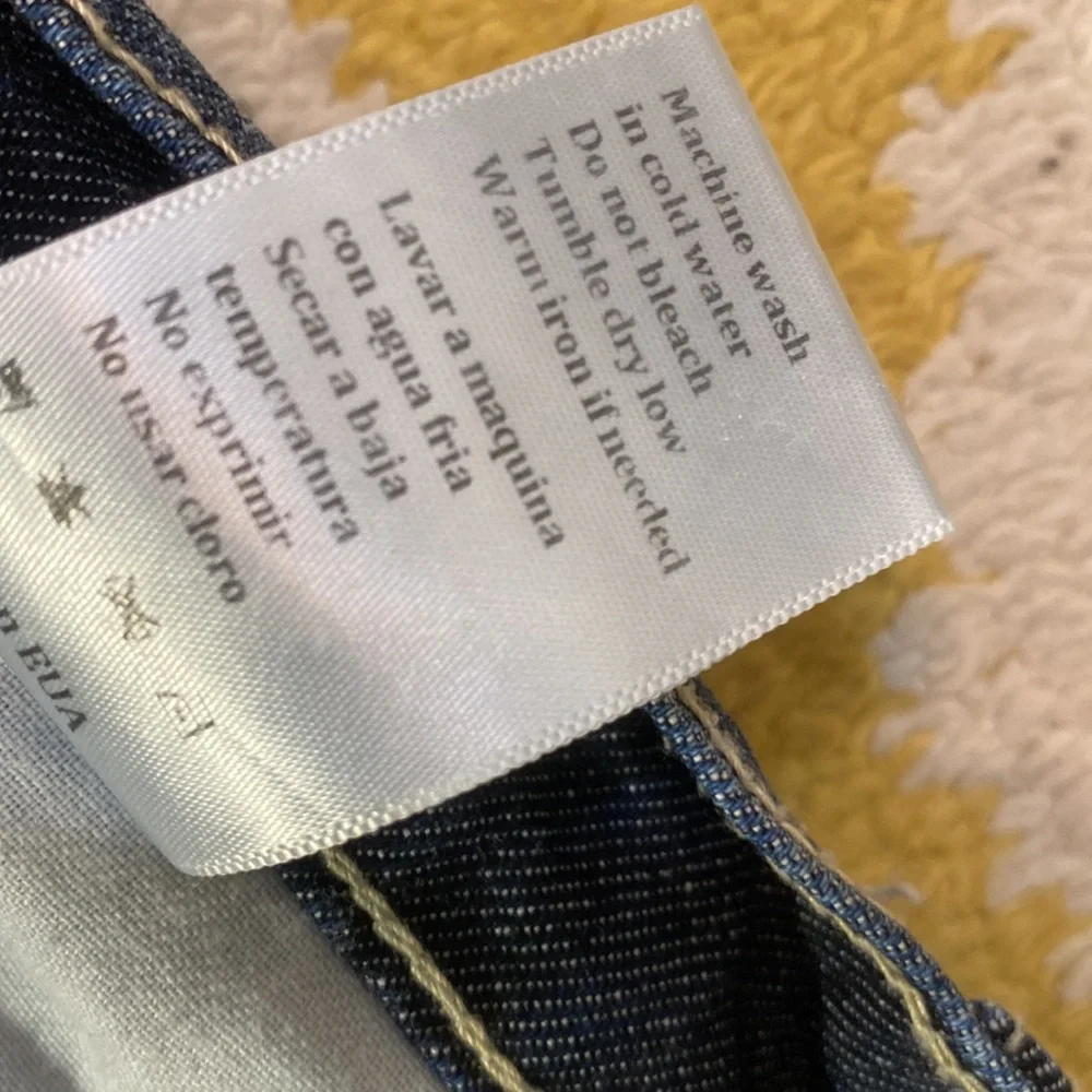NWOT KANCAN 29/11 patchwork distressed cropped jeans